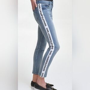 Karl Lagerfeld Blue Women's Jeans Size 8